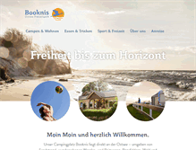 Tablet Screenshot of camping-booknis.de